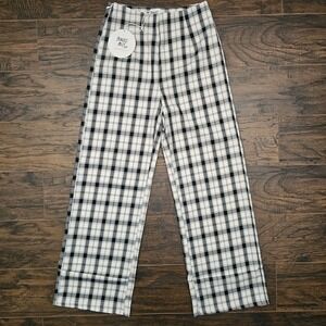 Princess Polly Euros Plaid Checkered Pants Womens Size‎ 4 Straight Leg